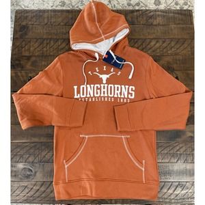 TEXAS LONGHORNS Est. 1883 Size Small Pullover Hoodie Sweatshirt NCAA Fanatics